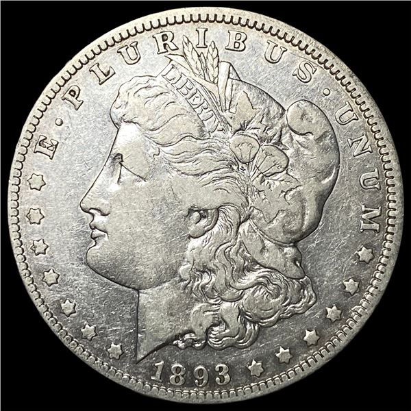1893-O Silver Morgan Dollar LIGHTLY CIRCULATED