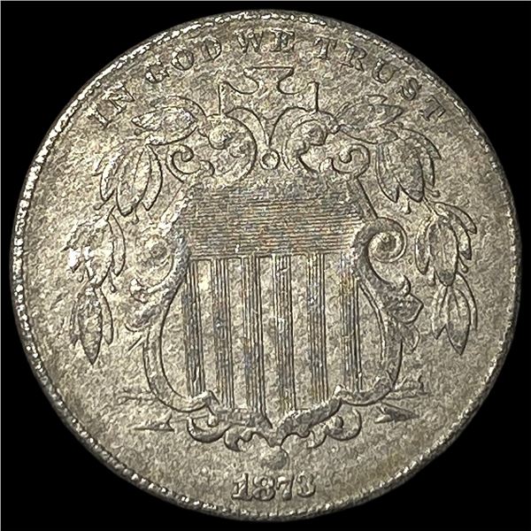 1875 Shield Nickel HIGH GRADE