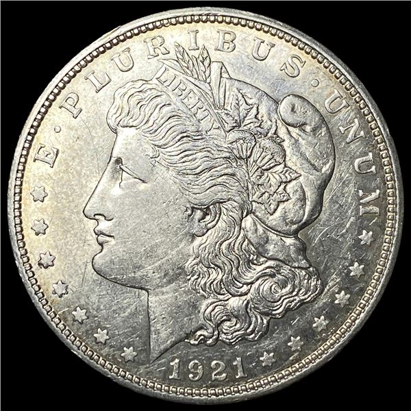 1921-D Morgan Silver Dollar NEARLY UNCIRCULATED