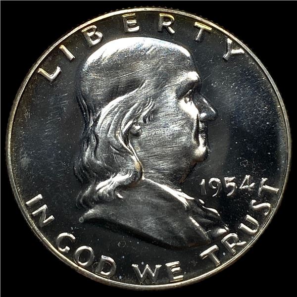 1954 Franklin Silver Half Dollar GEM PROOF