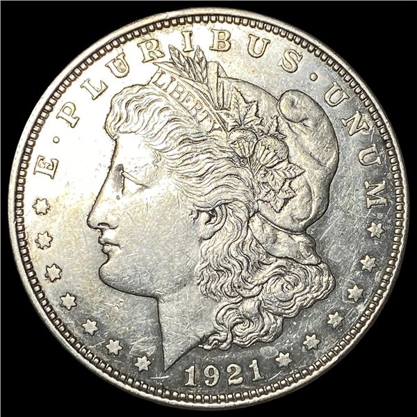 1921 Silver Morgan Dollar CLOSELY UNCIRCULATED