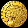 Image 1 : 1913-S Gold $5 Indian Head Half Eagle CLOSELY UNCIRCULATED