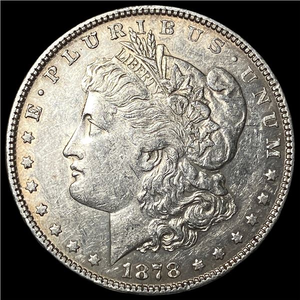 1878 Silver Morgan Dollar CLOSELY UNCIRCULATED