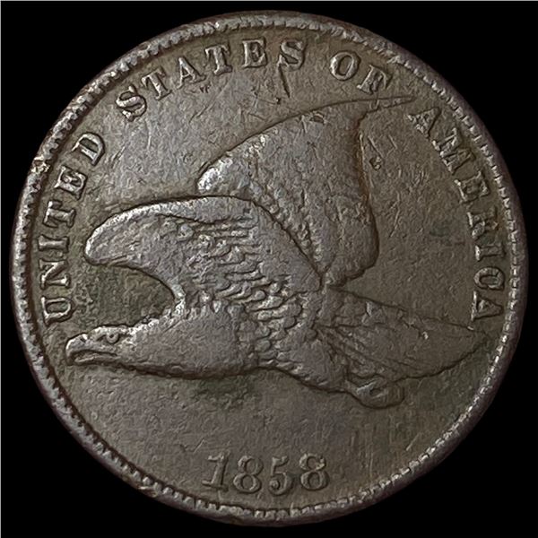 1858 Flying Eagle Cent LIGHTLY CIRCULATED