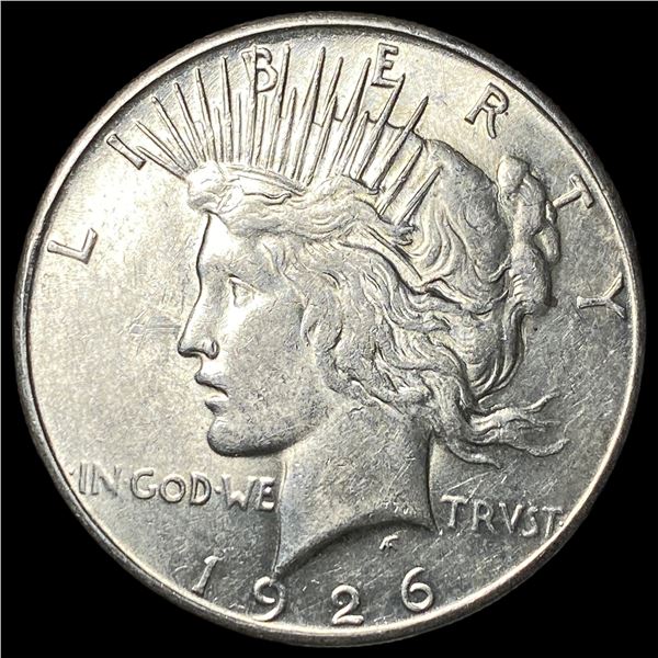 1926-S Peace Silver Dollar CHOICE AU