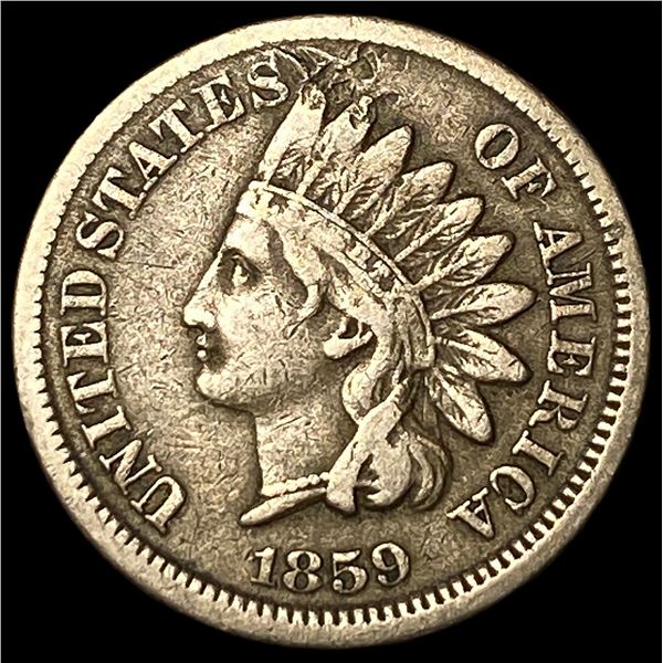 1859 Indian Head Cent LIGHTLY CIRCULATED
