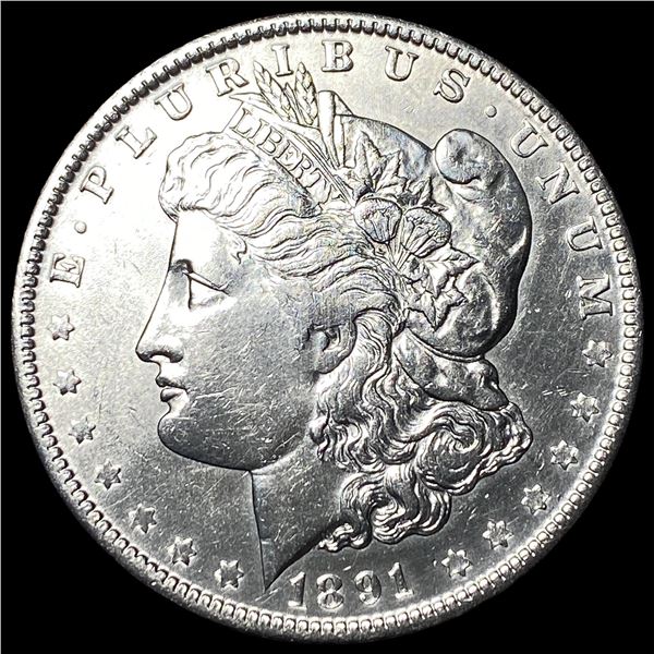 1891-O Silver Morgan Dollar CHOICE AU