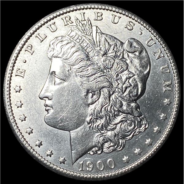 1900-S Silver Morgan Dollar CHOICE AU