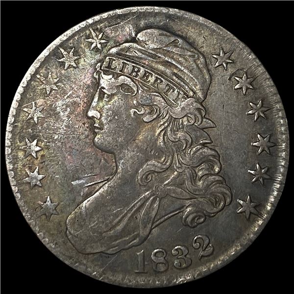1832 Capped Bust Half Dollar NEARLY UNCIRCULATED