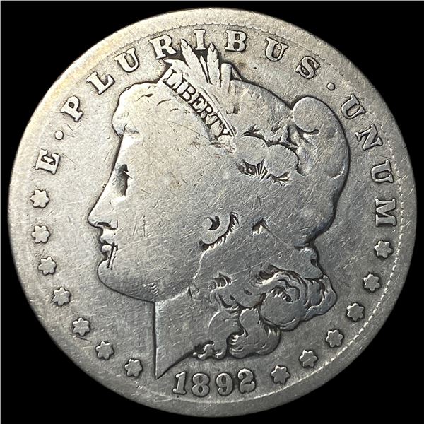 1892-S Silver Morgan Dollar NICELY CIRCULATED