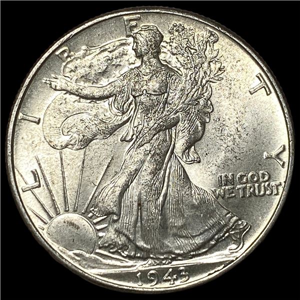 1943 Silver Half Dollar UNCIRCULATED