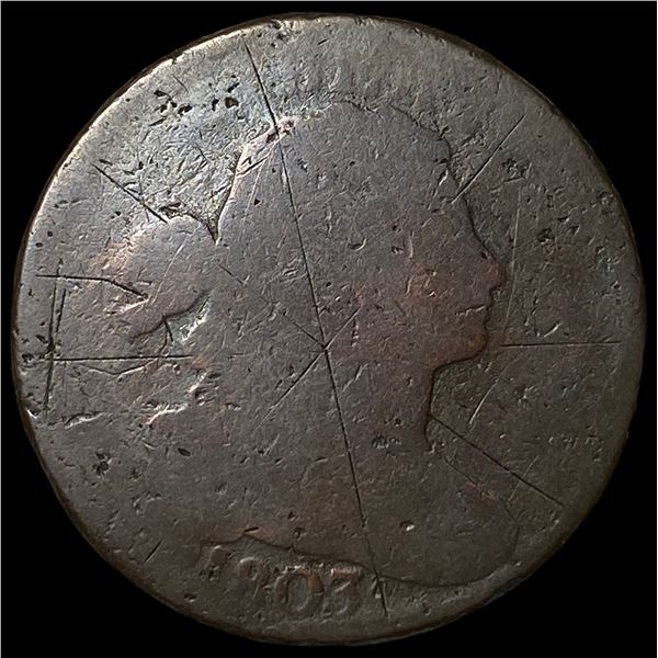 1803 Draped Bust Large Cent NICELY CIRCULATED