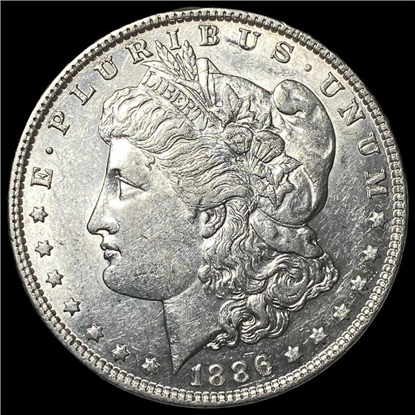 1886 Morgan Silver Dollar CHOICE AU