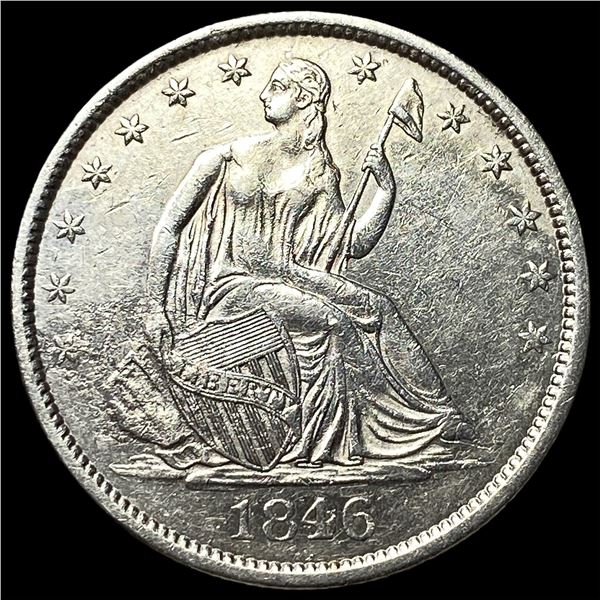 1846-O Silver Seated Liberty Half Dollar UNCIRCULATED