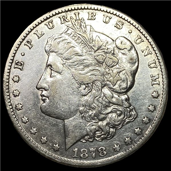 1878-CC Silver Morgan Dollar NEARLY UNCIRCULATED