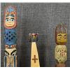 Image 8 : FOUR DECORATIVE TOTEM POLLS
