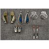 Image 1 : FOUR PAIRS OF NATIVE AMERICAN EARRINGS ONE PAIR OF EARRINGS