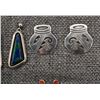 Image 3 : FOUR PAIRS OF NATIVE AMERICAN EARRINGS ONE PAIR OF EARRINGS