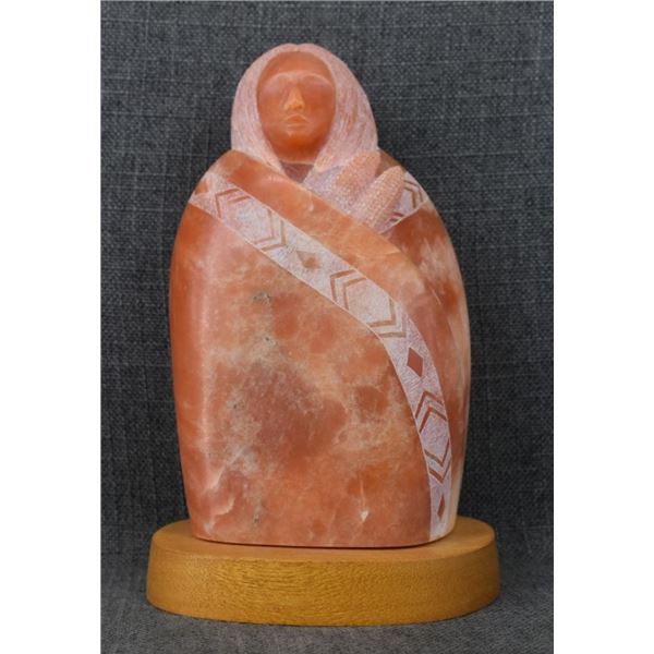 PUEBLO ALABASTER SCULPTURE (MARVIN TOYA)