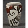 Image 10 : THREE MINIATURE HOPI POTTERY VASES (LORETTA NAVASIE)