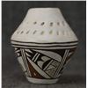 Image 8 : THREE MINIATURE HOPI POTTERY VASES (LORETTA NAVASIE)