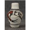 Image 9 : THREE MINIATURE HOPI POTTERY VASES (LORETTA NAVASIE)