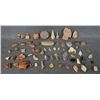 Image 1 : GROUP OF POTTERY AND STONE PIECES