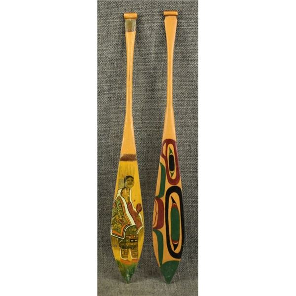 NORTHVWEST COAST WOODEN PADDLE