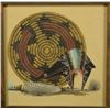 Image 1 : NAVAJO SAND PAINTING (H. R. BEGAY "WAREAGLE)