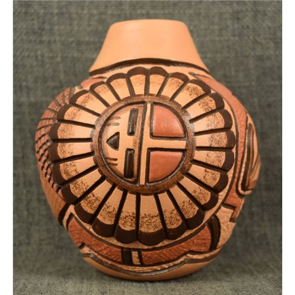 HOPI POTTERY VASE (TOM POLACCA)