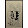 Image 1 : CHEYENNE/ARAPAHO PEN AND INK (BULL COMING)