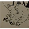 Image 5 : CHEYENNE/ARAPAHO PEN AND INK (BULL COMING)