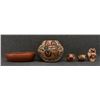 Image 1 : FOUR PIECES OF NATIVE AMERICAN & ONE CERAMIC
