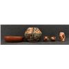 Image 3 : FOUR PIECES OF NATIVE AMERICAN & ONE CERAMIC