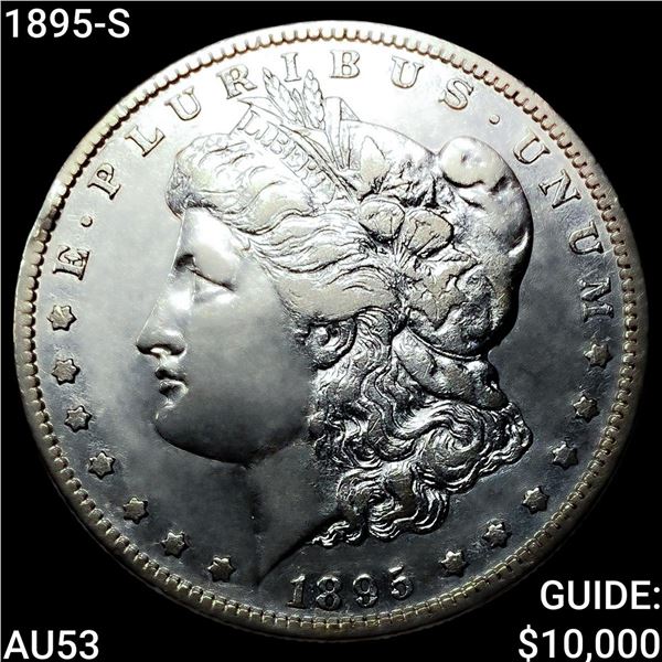 1895-S Morgan Silver Dollar CLOSELY UNCIRCULATED