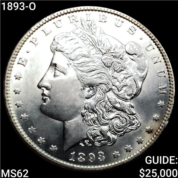 1893-O Morgan Silver Dollar UNCIRCULATED