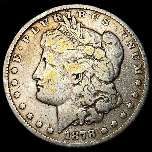 1878 Silver Morgan Dollar LIGHTLY CIRCULATED