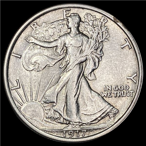 1917 Silver Walking Liberty Half Dollar UNCIRCULATED
