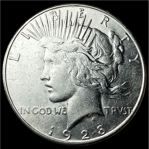 1928-S Silver Peace Dollar UNCIRCULATED