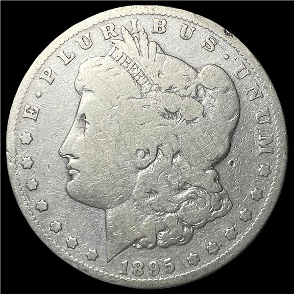 1895-S Silver Morgan Dollar NICELY CIRCULATED