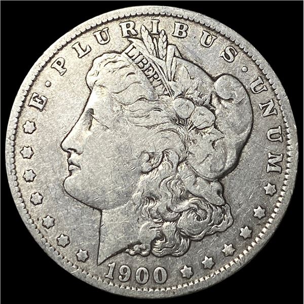 1900-O Silver Morgan Dollar ABOUT  UNCIRCULATED