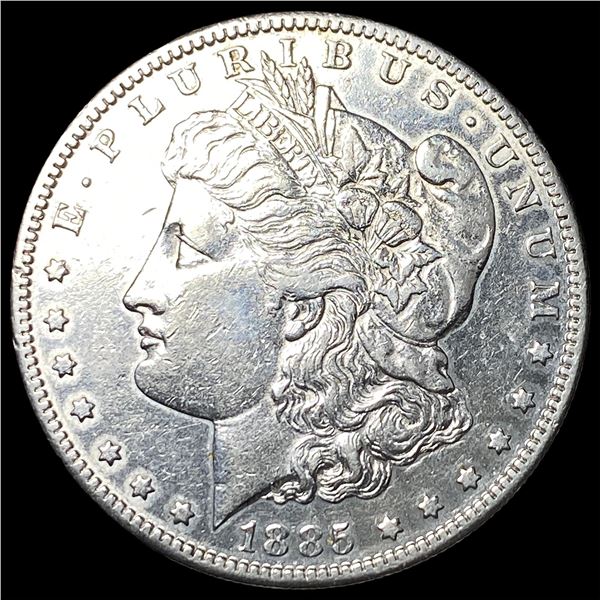 1885-S Silver Morgan Dollar CHOICE AU