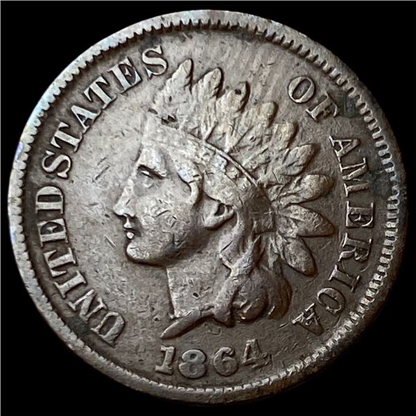 1864 Indian Head Cent LIGHTLY CIRCULATED
