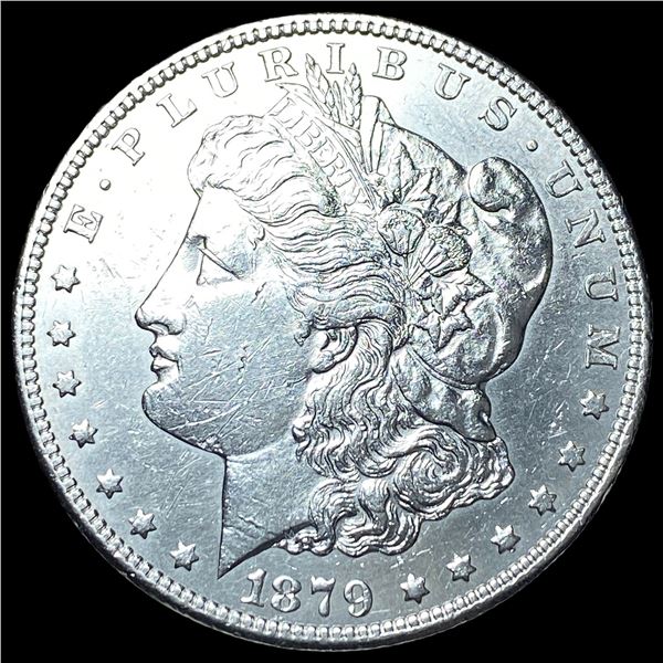 1879-S Rev 78 Silver Morgan Dollar CLOSELY  UNCIRCULATED