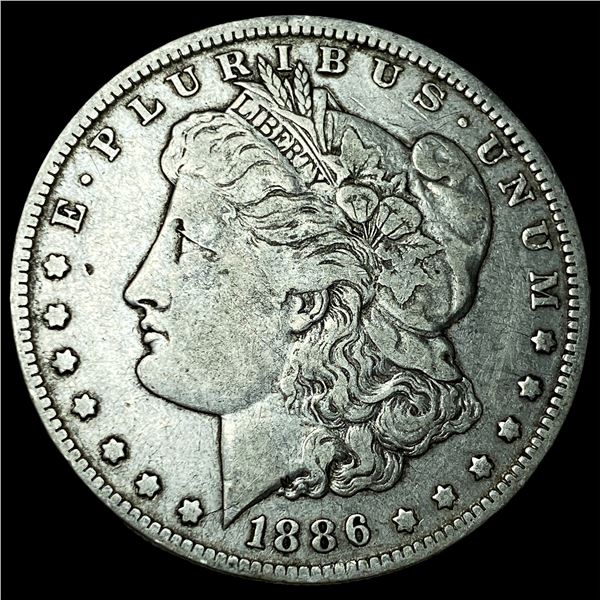 1886-O Silver Morgan Dollar NEARLY  UNCIRCULATED