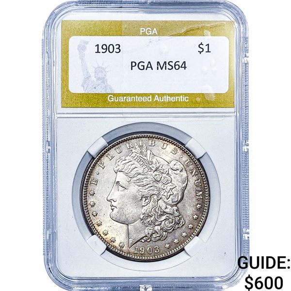 1903 Morgan Silver Dollar PGA MS64
