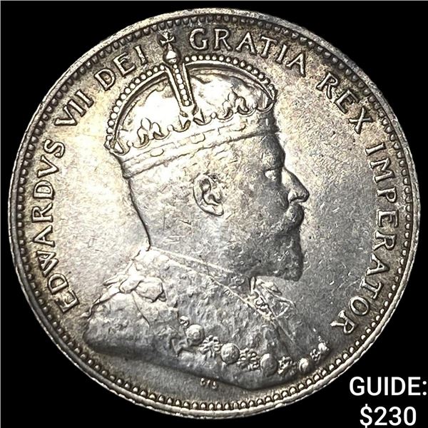 1902H Canada Silver 25 Cents