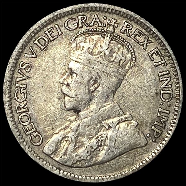 1919 Canada Silver 10 Cents