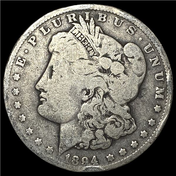 1894-O Silver Morgan Dollar LIGHTLY  CIRCULATED