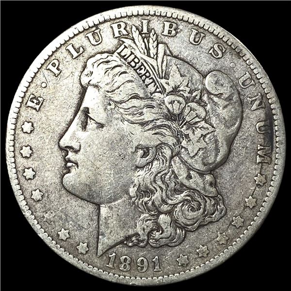 1891-O Silver Morgan Dollar LIGHTLY  CIRCULATED